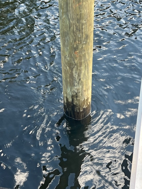 Tight black wraps before installation